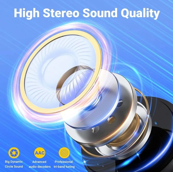 ANC Pro Wireless Earbuds | Bluetooth 5.1 IPX8 Waterproof with LED Charging Case — Prime Trend Market