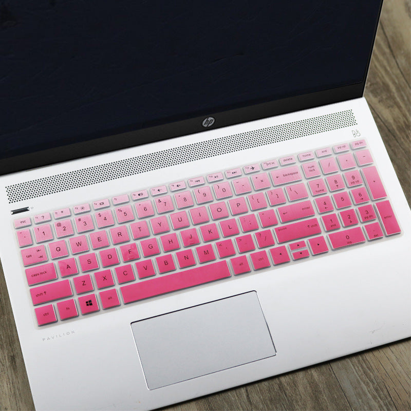 15.6" Laptop Keyboard Cover Protector | Silicone Film | 20+ Colors | Dust & Spill Protection — Eliza & Tuan