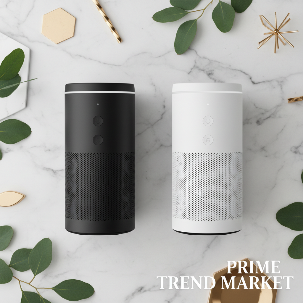 AI Voice Control Smart Speaker — Bluetooth 5.0, Bass Boost & Multi-Mode Playback — Eliza & Tuan