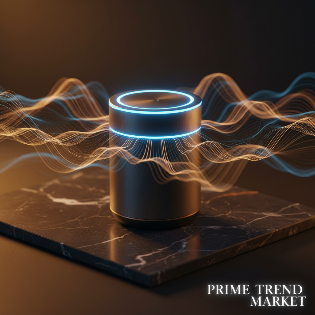AI Voice Control Smart Speaker — Bluetooth 5.0, Bass Boost & Multi-Mode Playback — Eliza & Tuan