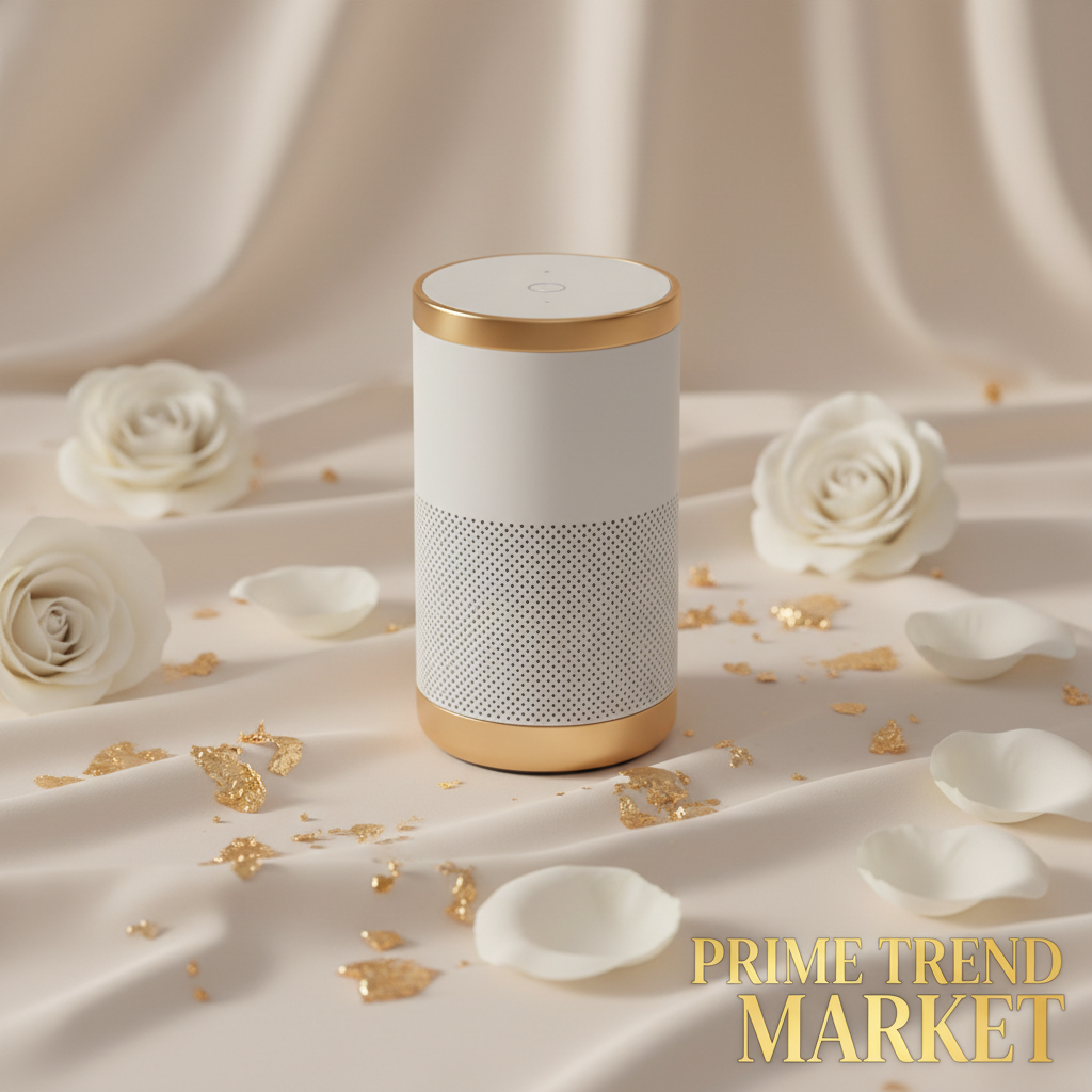 AI Voice Control Smart Speaker — Bluetooth 5.0, Bass Boost & Multi-Mode Playback — Eliza & Tuan