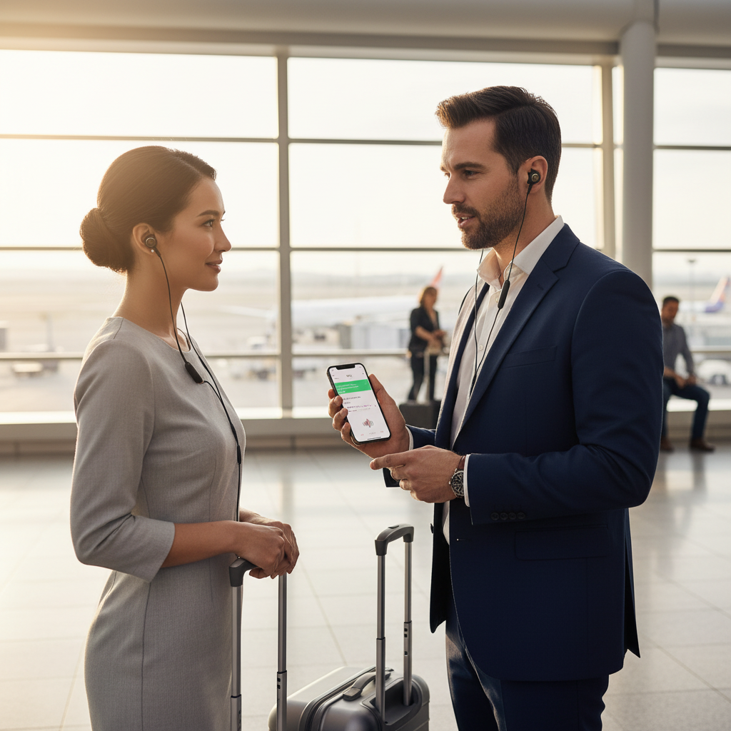 AI Translator Airport