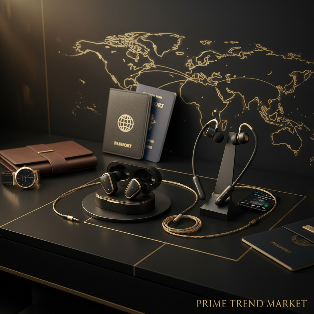 AI Translator Flat Lay
