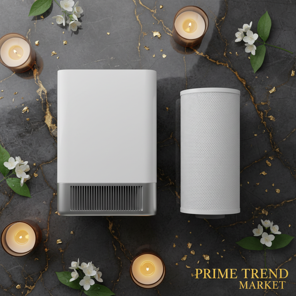 HEPA H13 Air Purifier | 360° Filtration | 960 Sq.Ft | Auto Mode | Ultra Quiet 25dB | PM2.5 Monitor — Prime Trend Market