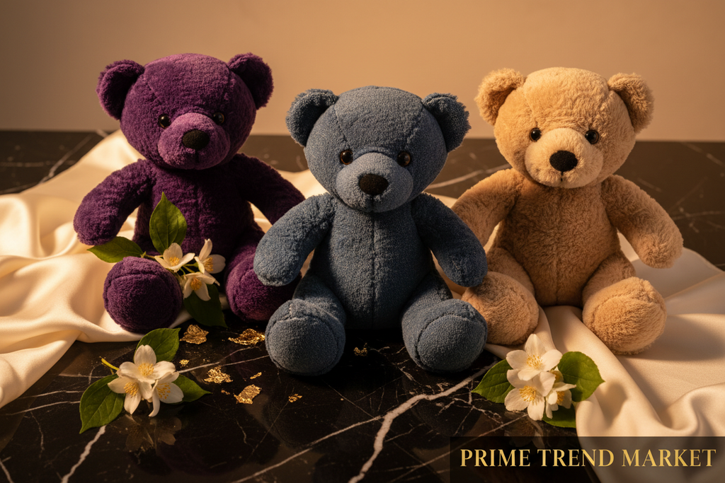 PawBear Luxury Teddy Bear Plush Toy – Ultra-Soft Comfort Doll for Dogs & Cats | 3 Colors — Prime Trend Market