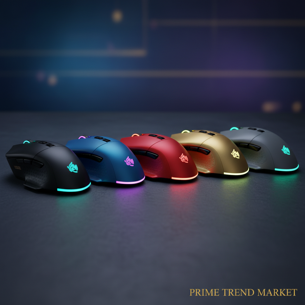 Wireless 2.4G Gaming Mouse — 3-Speed DPI, Silent Click, 10M Range, 5 Colors — Prime Trend Market