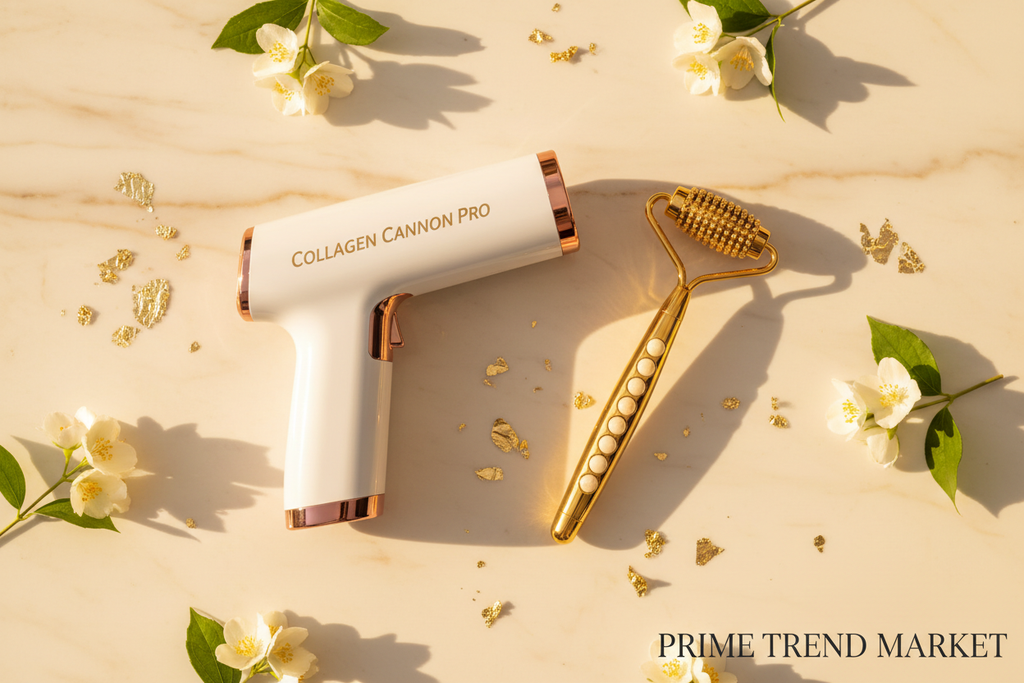 Anti-Age Pro Bundle | Collagen Cannon Pro + Germanium Stone Beauty Wand — Prime Trend Market