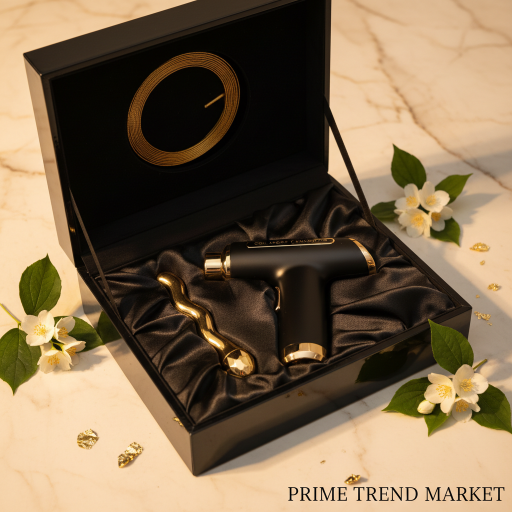 Anti-Age Pro Bundle | Collagen Cannon Pro + Germanium Stone Beauty Wand — Prime Trend Market