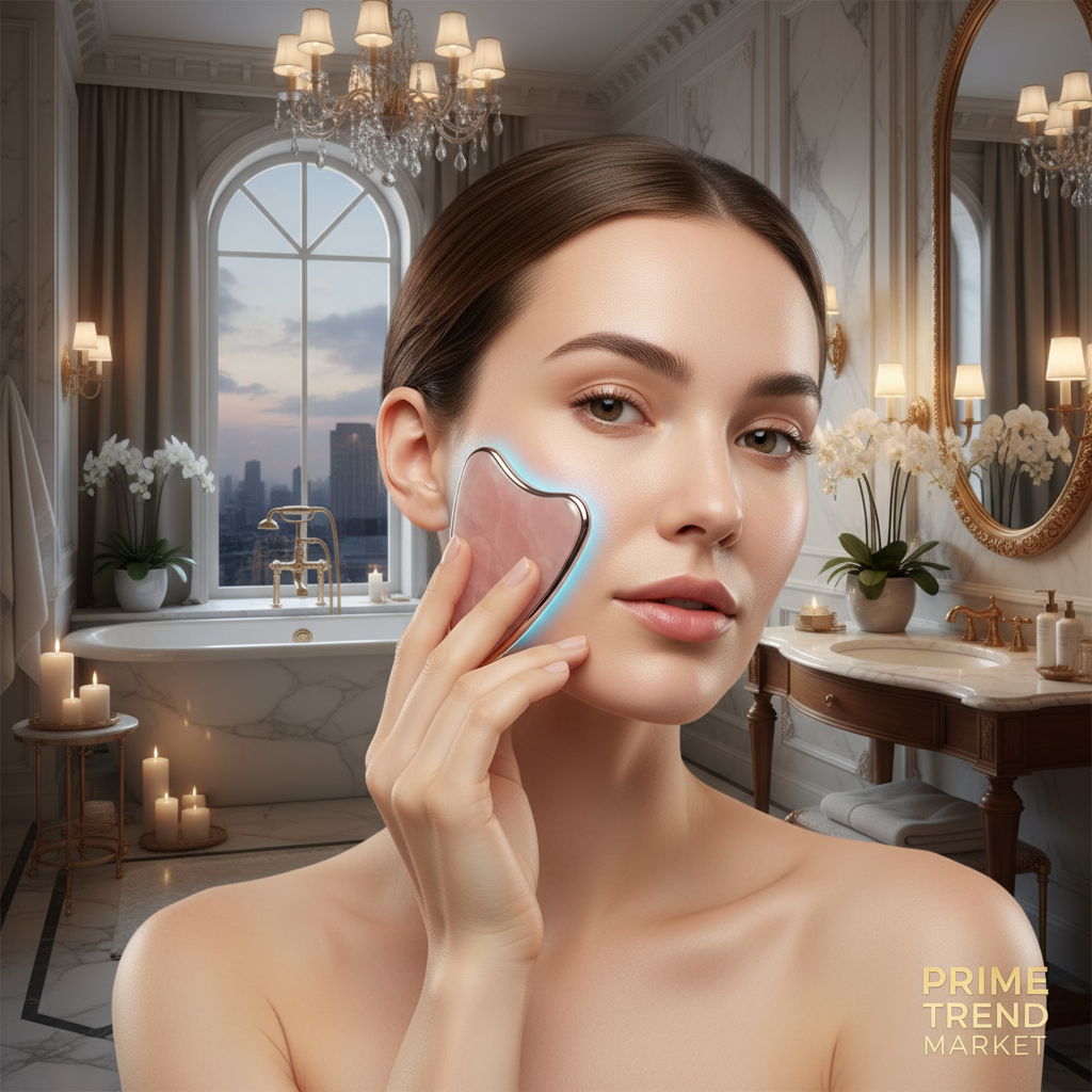 Anti-Aging Face Device Set Lifestyle