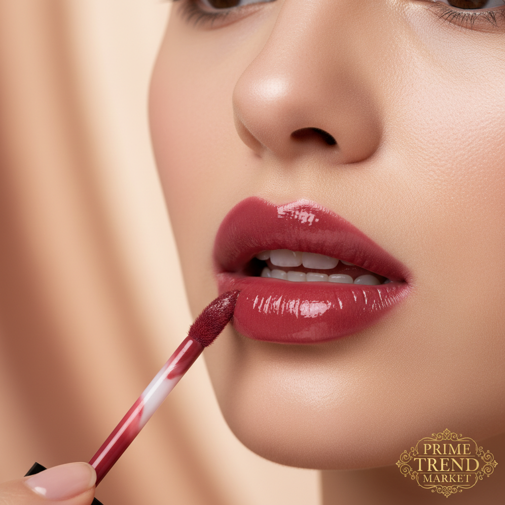 Mirror Lip Gloss — High-Shine Glossy Liquid Lipstick with Plumping Effect — Prime Trend Market