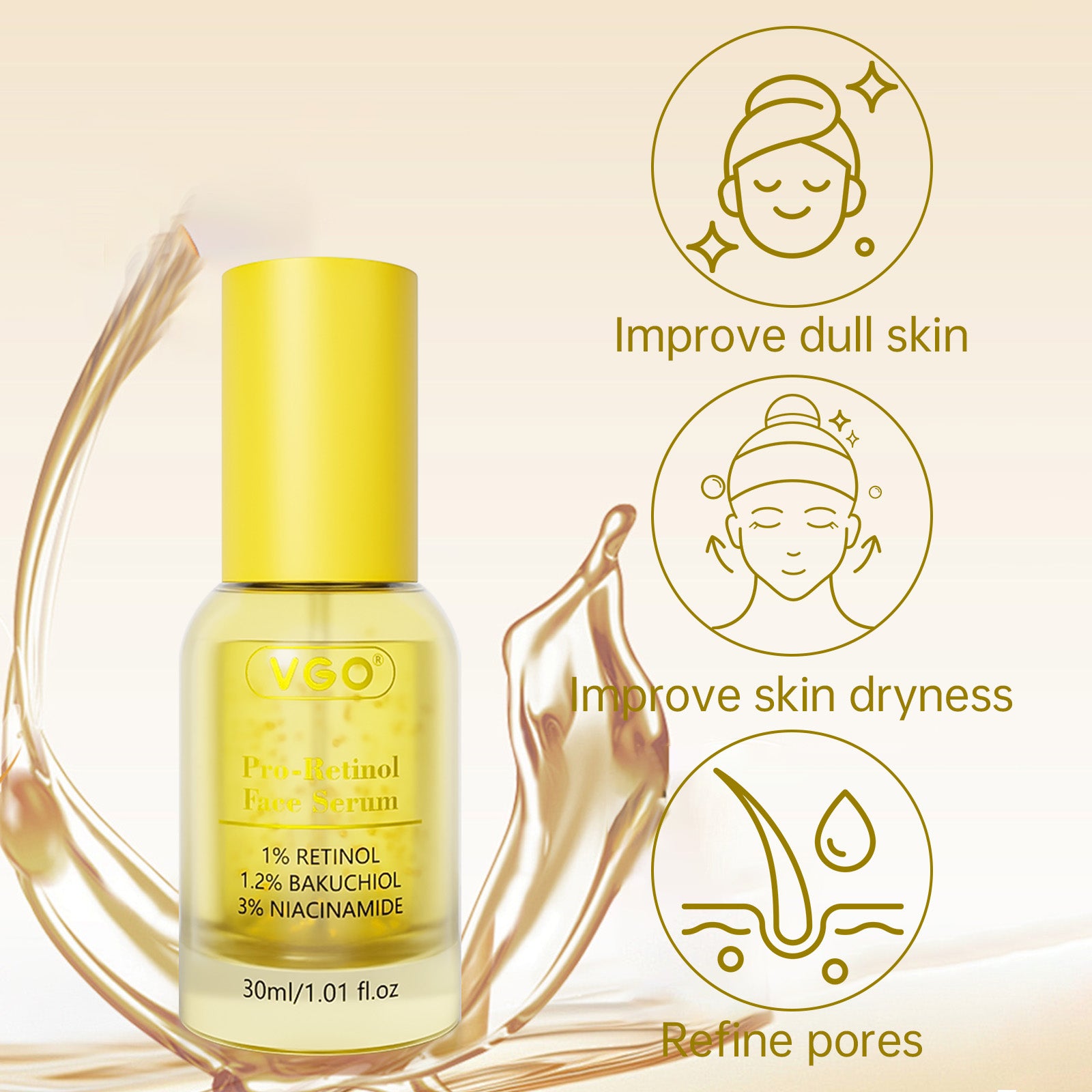 Pro-Retinol Face Serum — Advanced Anti-Aging, Firming & Skin Renewal Formula — Prime Trend Market
