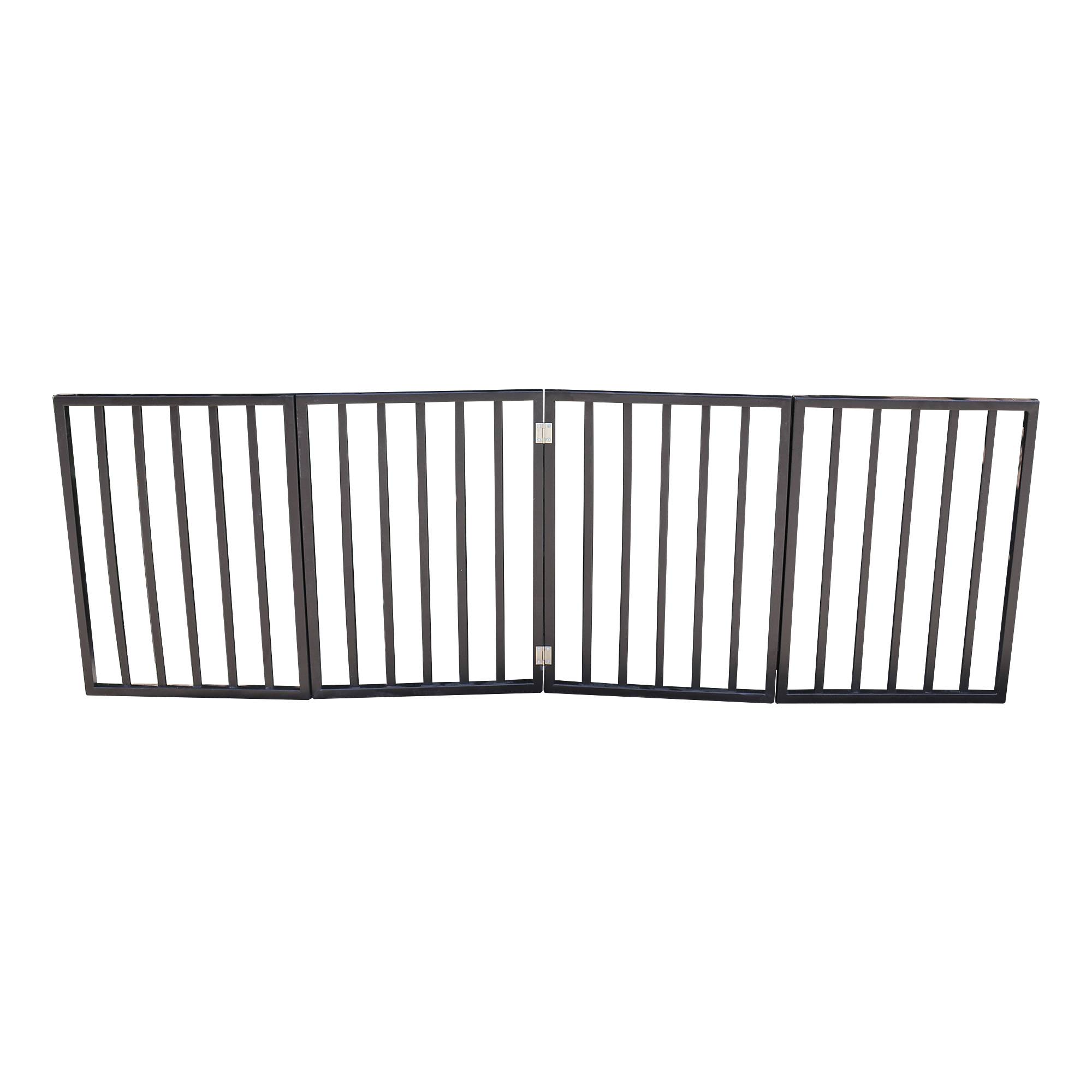 Foldable Pet Gate — Dog & Cat Safety Gate for Doorways, Stairs & Rooms — Prime Trend Market