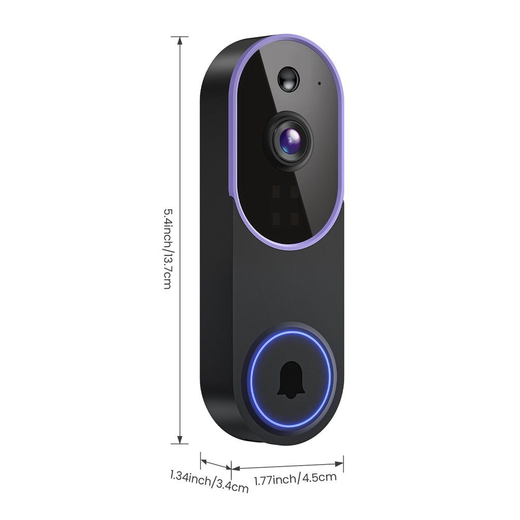 Smart Wireless Doorbell Camera – HD Video Intercom & Night Vision Security — Prime Trend Market