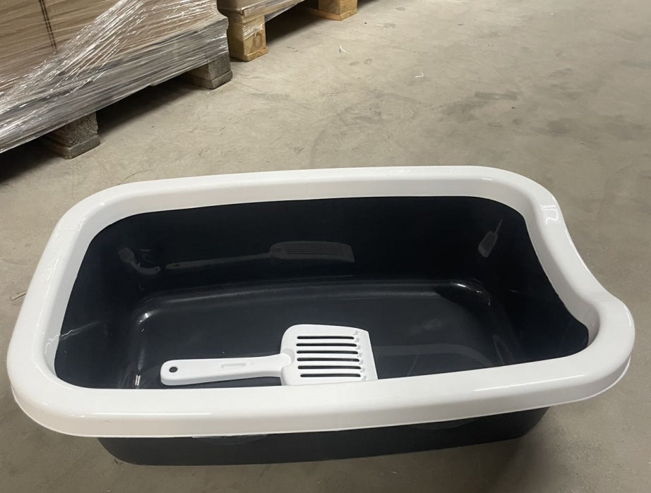 Premium Cat Litter Box With Shovel — Modern Design, Easy Clean, Fast Shipping — Prime Trend Market