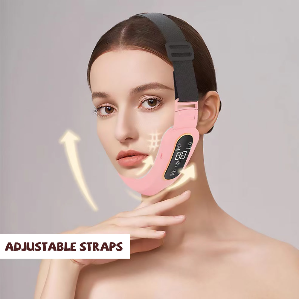 V-Face Sculpting & Double Chin Lifting Device | EMS Microcurrent LED Photon Therapy — Prime Trend Market