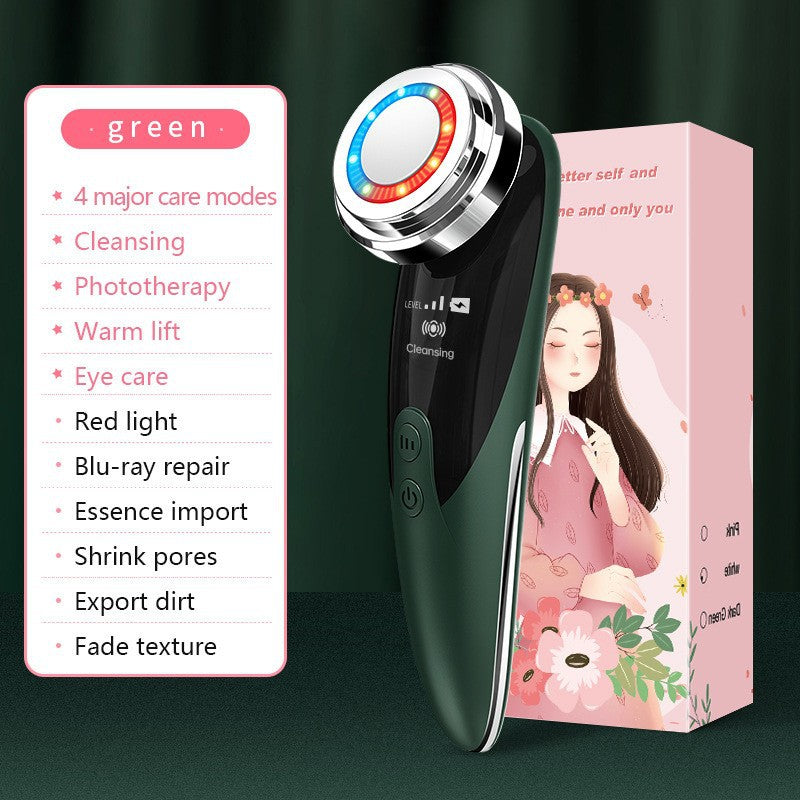 6-in-1 Facial Beauty Massager | Firming, Lifting, Pore Cleansing & Ion Therapy Device — Prime Trend Market