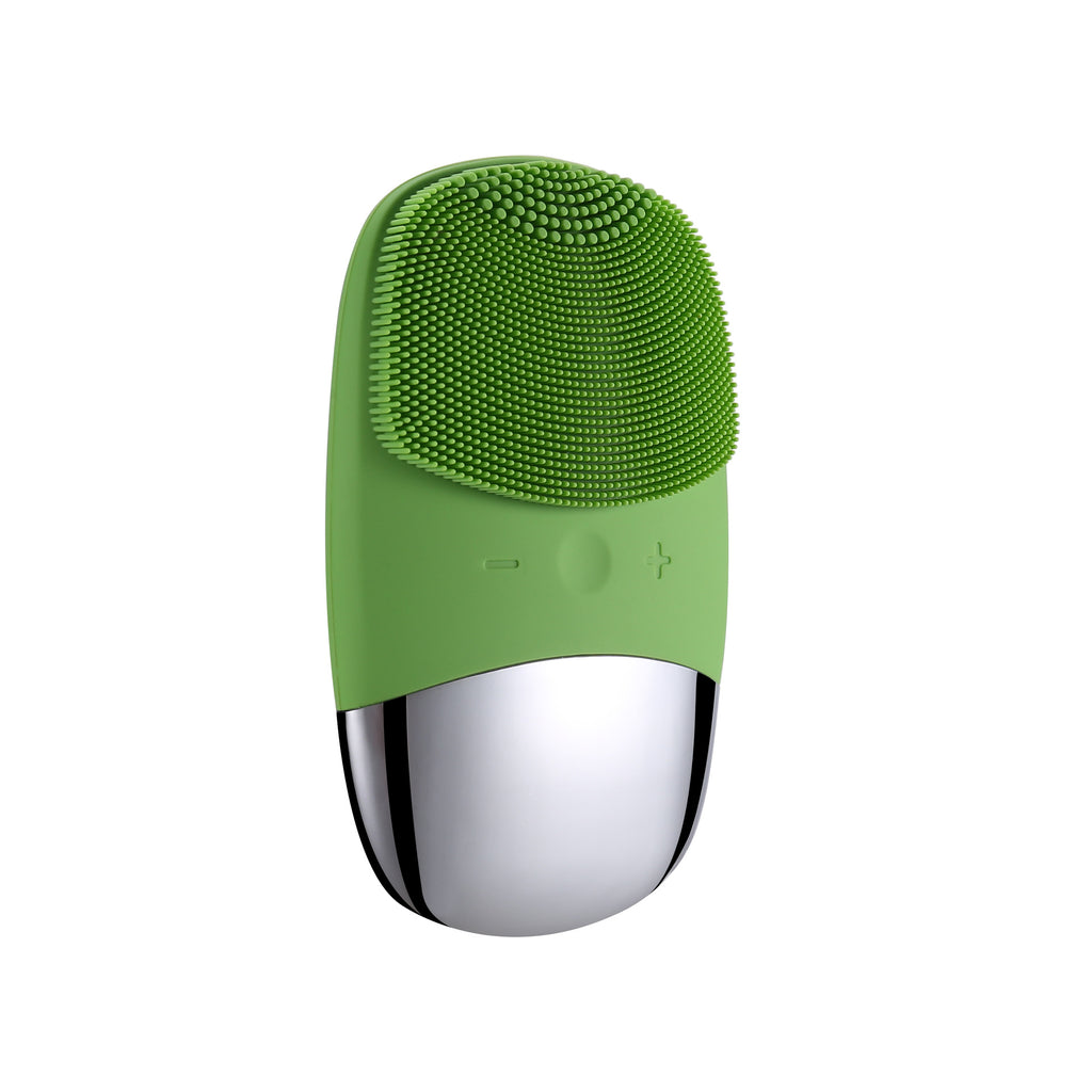 Luxury Mini Silicone Electric Face Cleansing Brush — Sonic Vibration Deep Pore Cleanser — Prime Trend Market