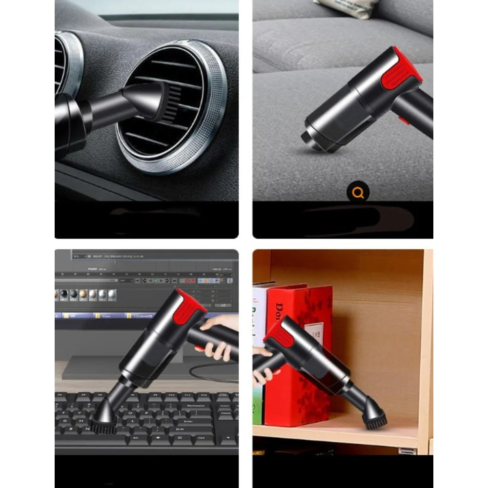 Wireless Handheld Vacuum Cleaner — USB Rechargeable, Portable Car & Desk Vac — Prime Trend Market