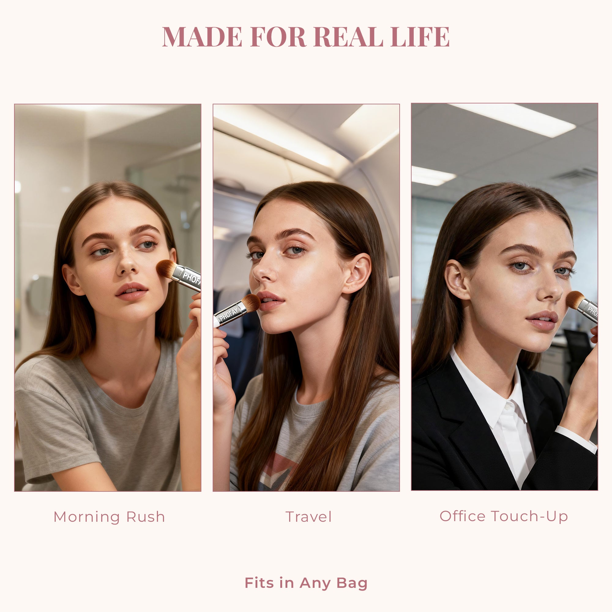 Color-Changing Foundation Stick — Skin-Adaptive, Buildable Coverage | 40g — Prime Trend Market
