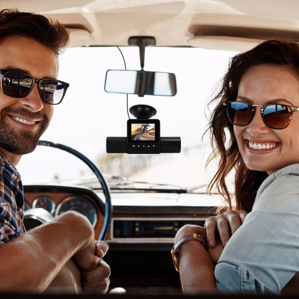 360° 4-Channel Dash Cam 1080P | IR Night Vision | Motion Detection | 32G MMC Included — Prime Trend Market