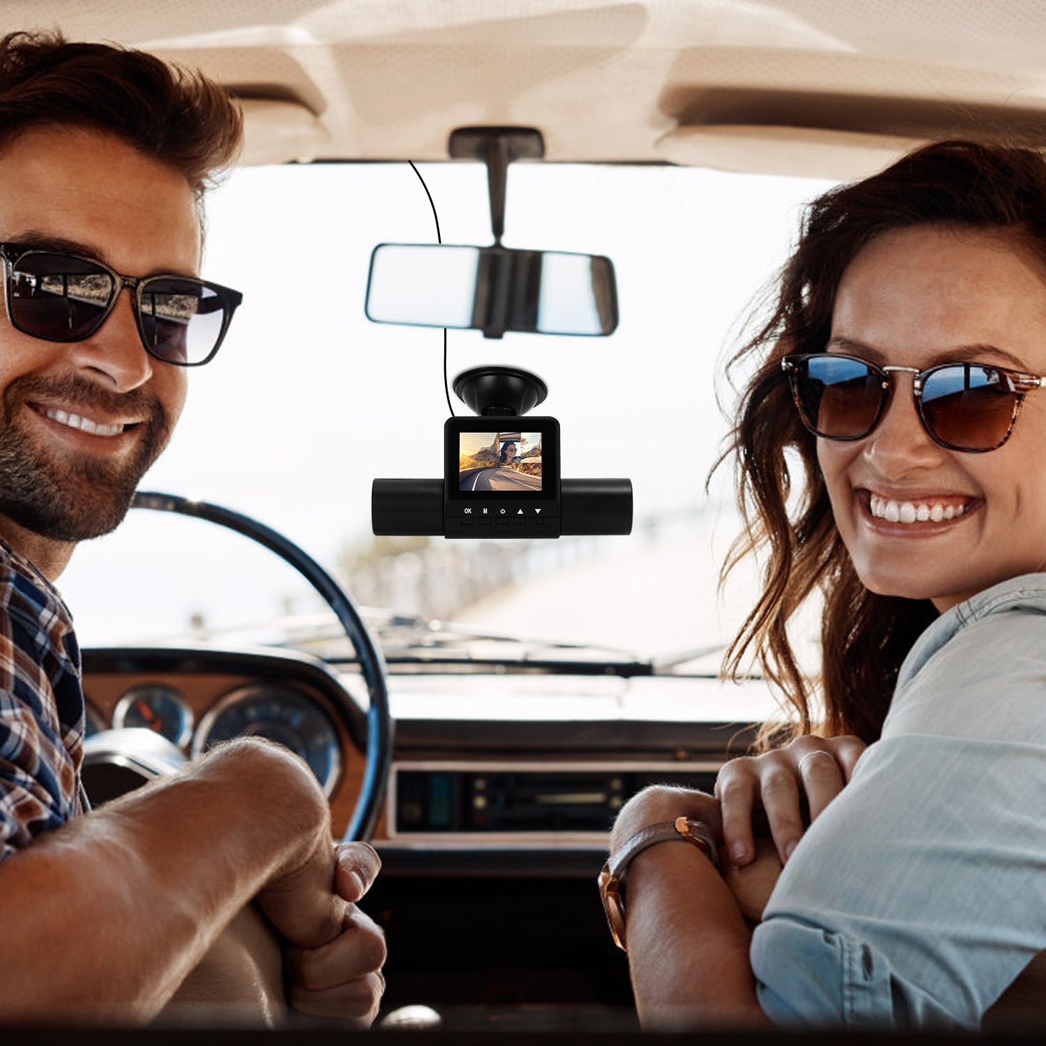 360° 4-Channel Dash Cam 1080P | IR Night Vision | Motion Detection | 32G MMC Included — Prime Trend Market