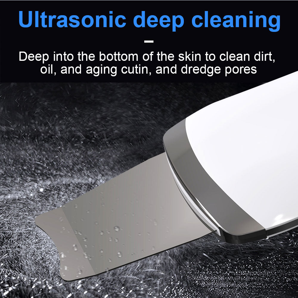 Ultrasonic Skin Scrubber & Face Spatula | 4-in-1 EMS Ionic Deep Pore Cleansing Beauty Device — Prime Trend Market