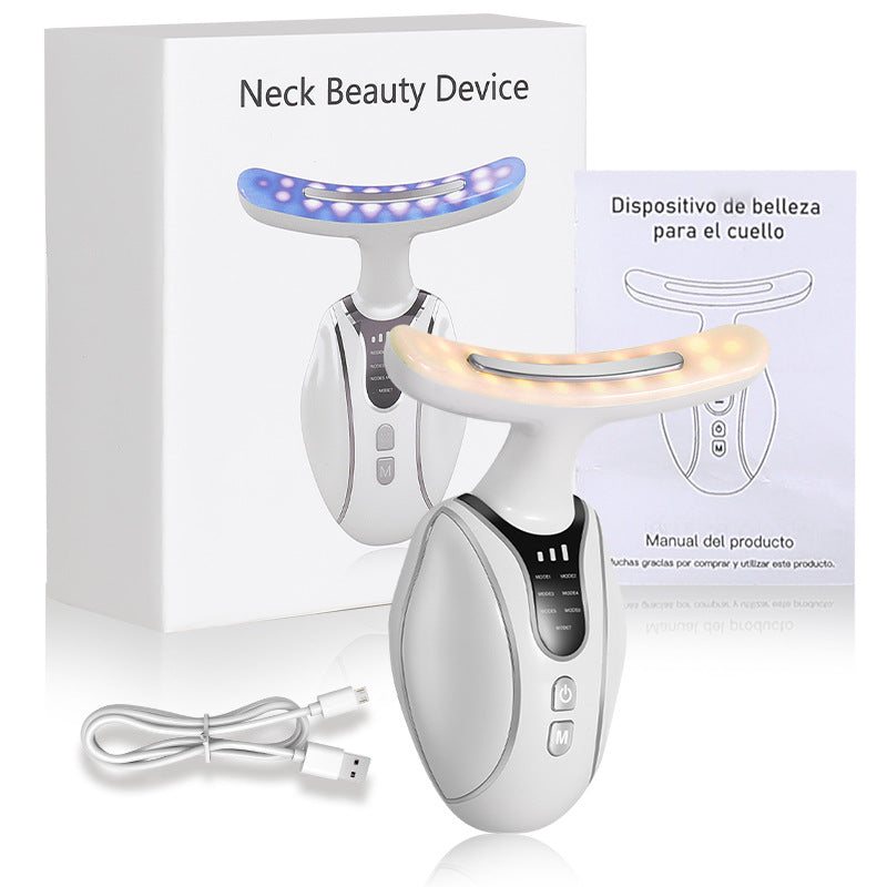 Luxury Neck & Face Lift Vibration Massager Beauty Device — Lifting, Firming & Slimming Beauty Tool — Eliza & Tuan