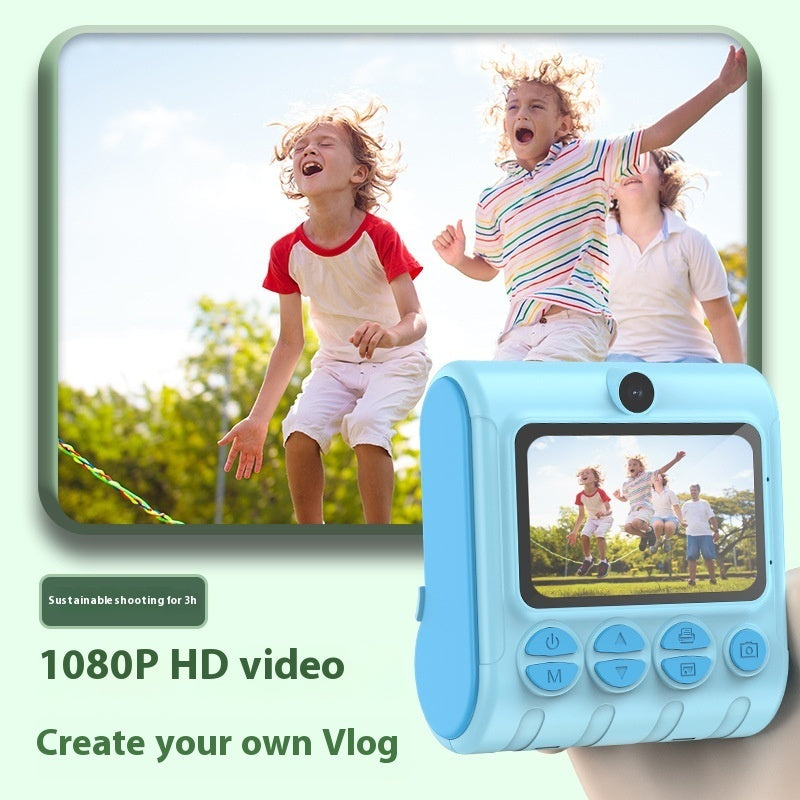 PrintSnap™ Kids Instant Thermal Printing Camera — HD Dual Lens Polaroid-Style Camera for Children — Prime Trend Market