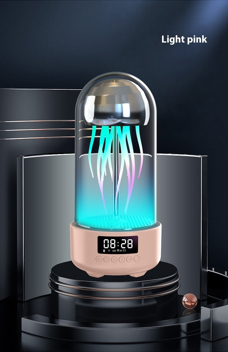 JellyGlow™ Bluetooth Speaker — Colorful Breathing LED Mood Lamp & Wireless Audio — Eliza & Tuan