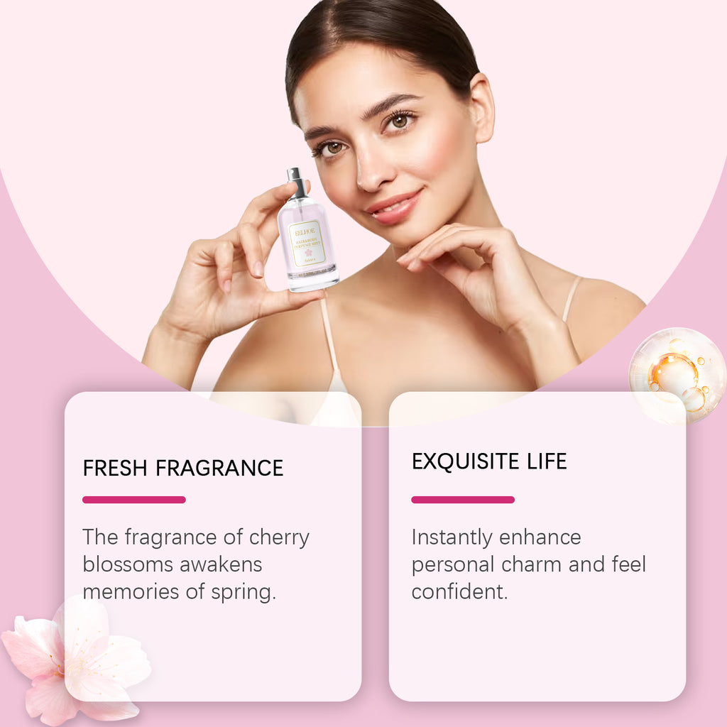 EELHOE Cherry Blossom Body & Hair Perfume Spray — Sakura Niche EDP for Women — Prime Trend Market