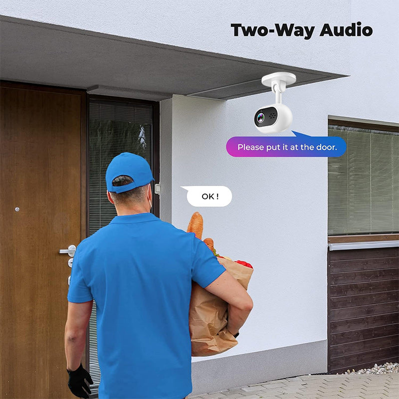 Luxury GuardView 1080P HD WiFi Mini Camera — Night Vision Home & Pet Monitor — Prime Trend Market