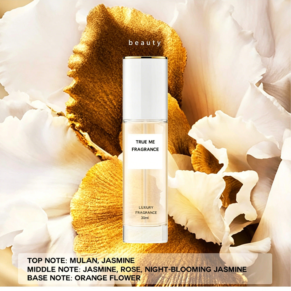 TRUE ME Floral Jasmine & Rose Perfume Spray for Women — Orange Flower Base | Long-Lasting | 30ml Travel Size — Prime Trend Market