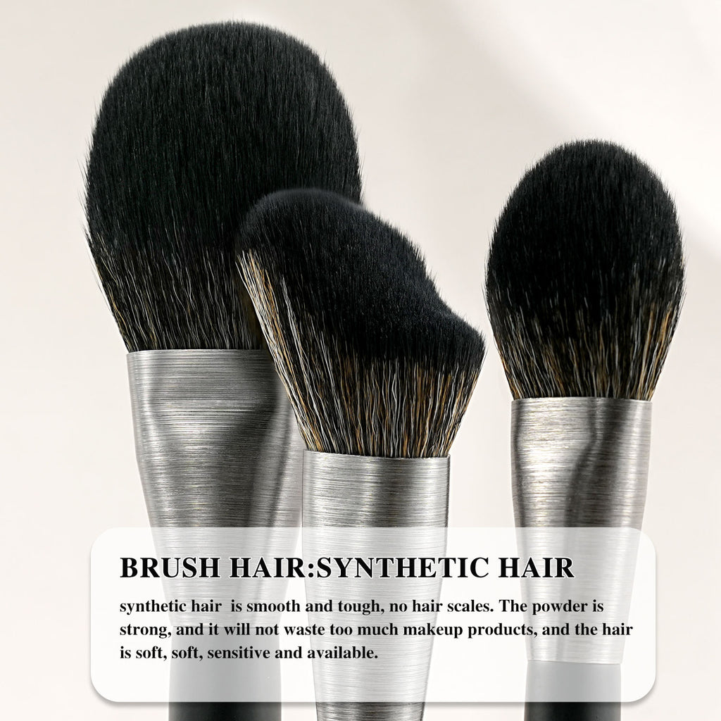 High-quality Makeup Brushes With Wooden Handles, Premium Natural 10pcs Makeup Brushes. — Prime Trend Market