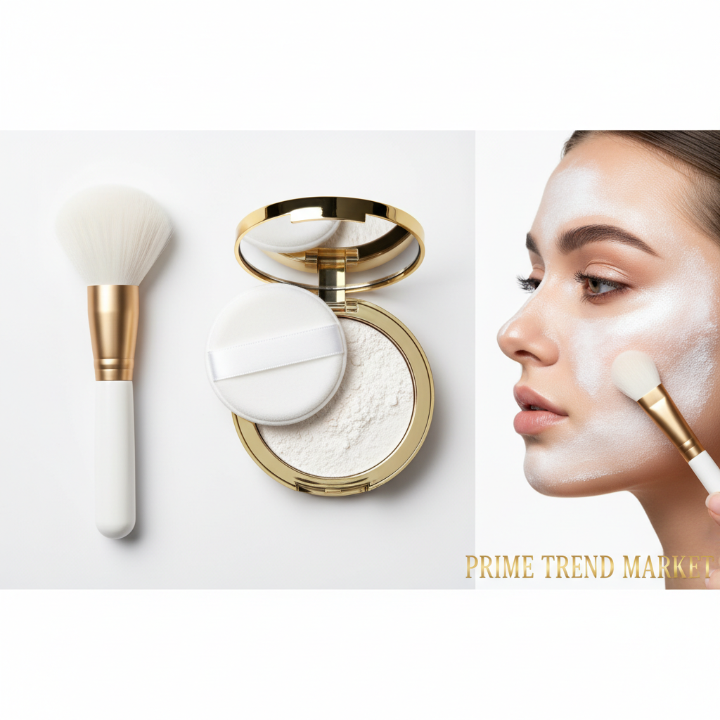 Baking Setting Powder Compact — Matte, Brightening & Long-Lasting | 6 Styles — Prime Trend Market