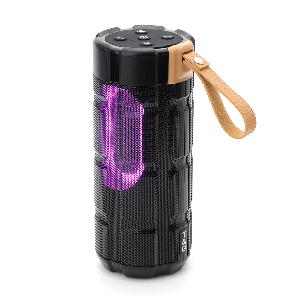 LED Wireless Bluetooth Speaker — RGB Glow, 10W Bass, 6Hr Battery & FM Radio — Eliza & Tuan