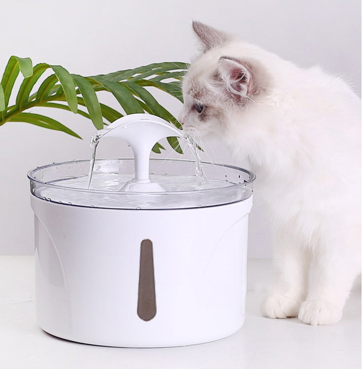 Luxury Smart Pet Water Fountain — 2.5L Circulating Filter, Ultra-Quiet, Food-Grade ABS — Prime Trend Market