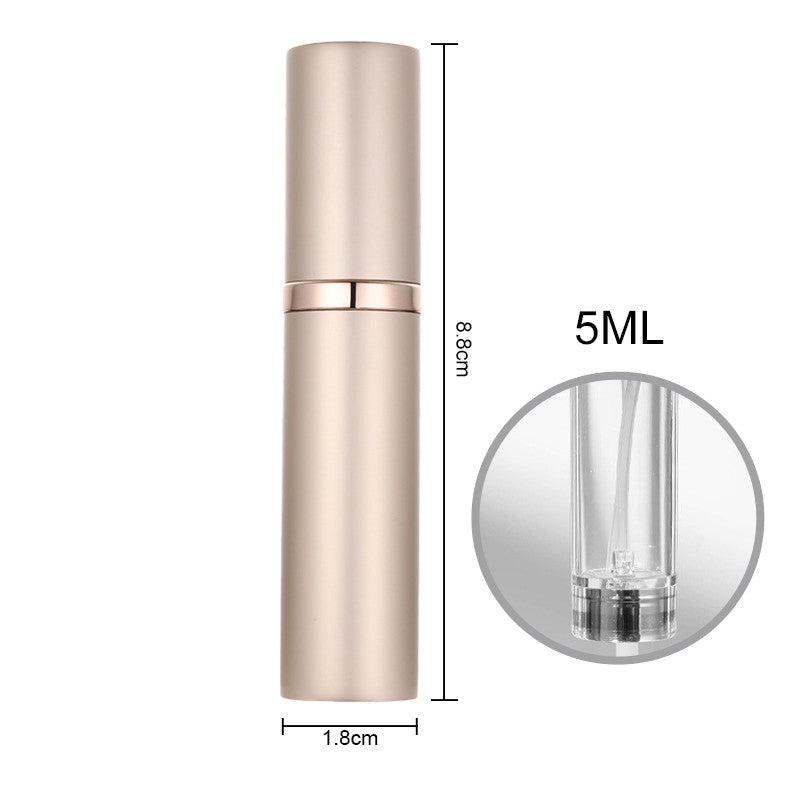Luxury Travel Perfume Atomizer Spray Bottle — Refillable Aluminum Mist Sprayer | 5ML, 9ML & 3-Pack Set — Prime Trend Market