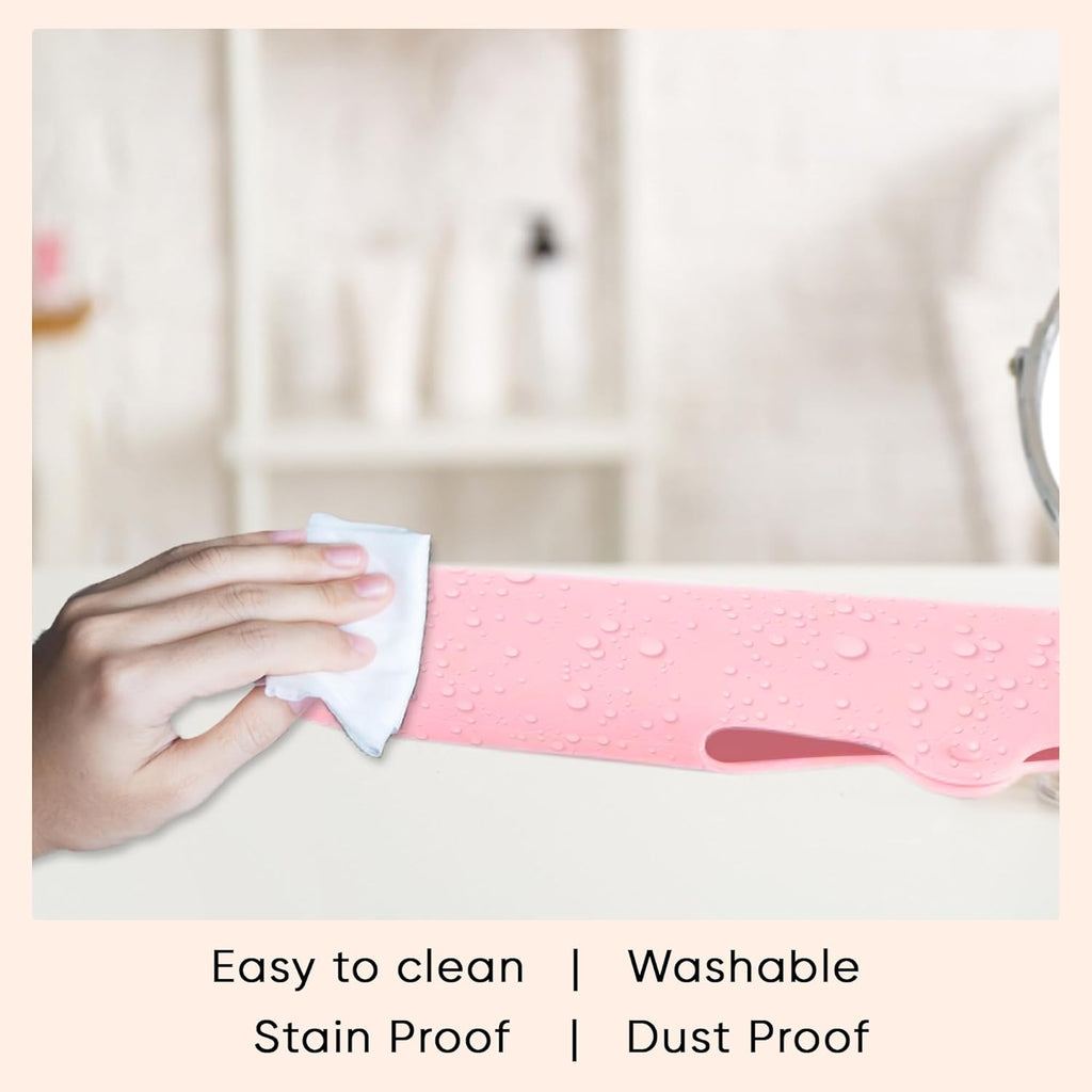 Silicone Travel Makeup Brush Holder & Beauty Blender Organizer Case — Prime Trend Market