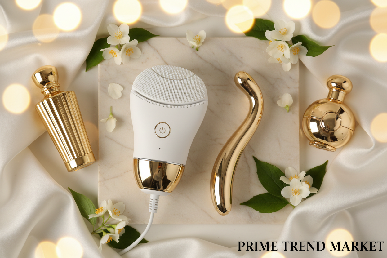 Glow & Sculpt Bundle | Sonic Cleansing Brush + EMS Face Lifting Wand — Prime Trend Market