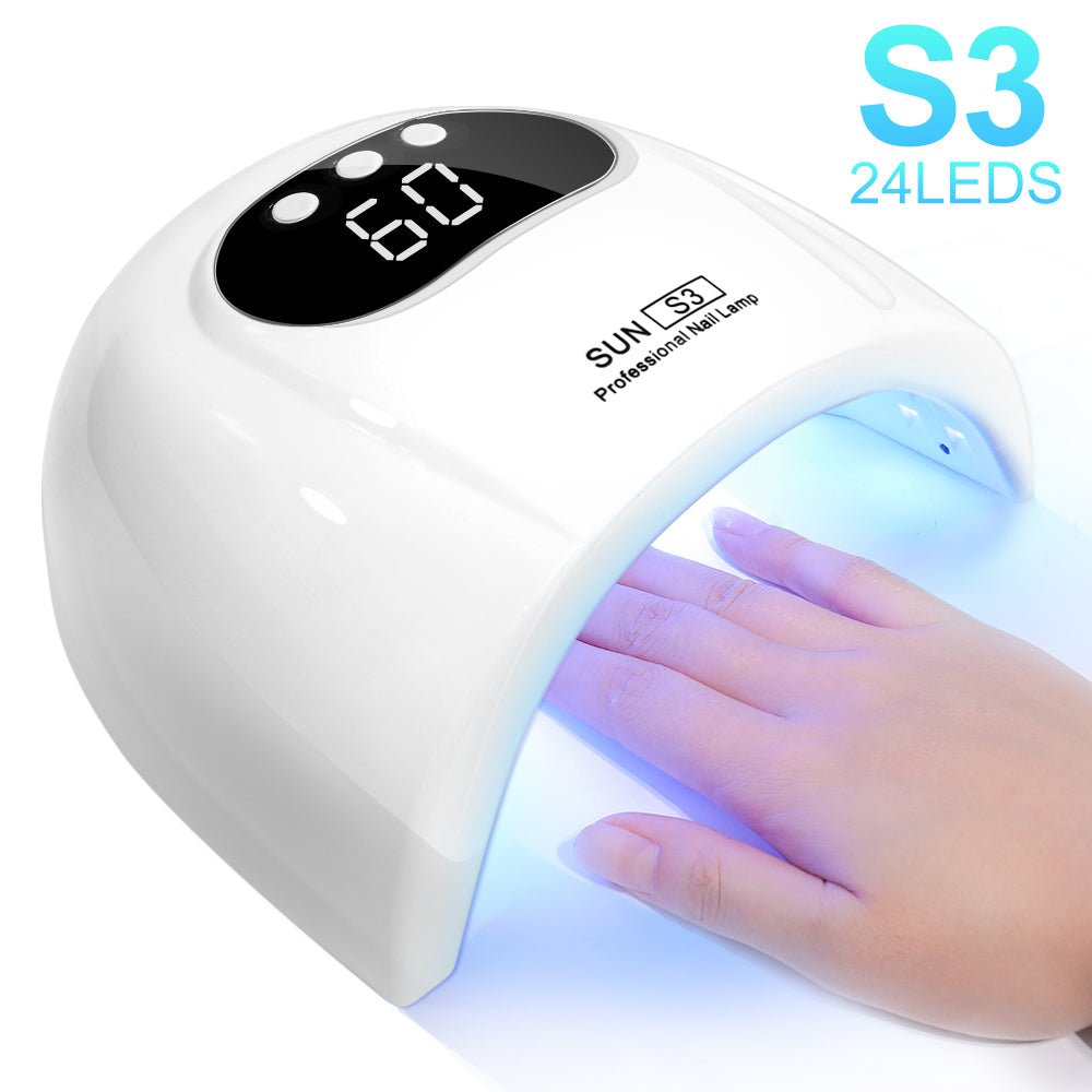 Nail Tech Pro Kit — UV LED Lamp, Builder Gel & Fiber Gel Extension Set — Prime Trend Market