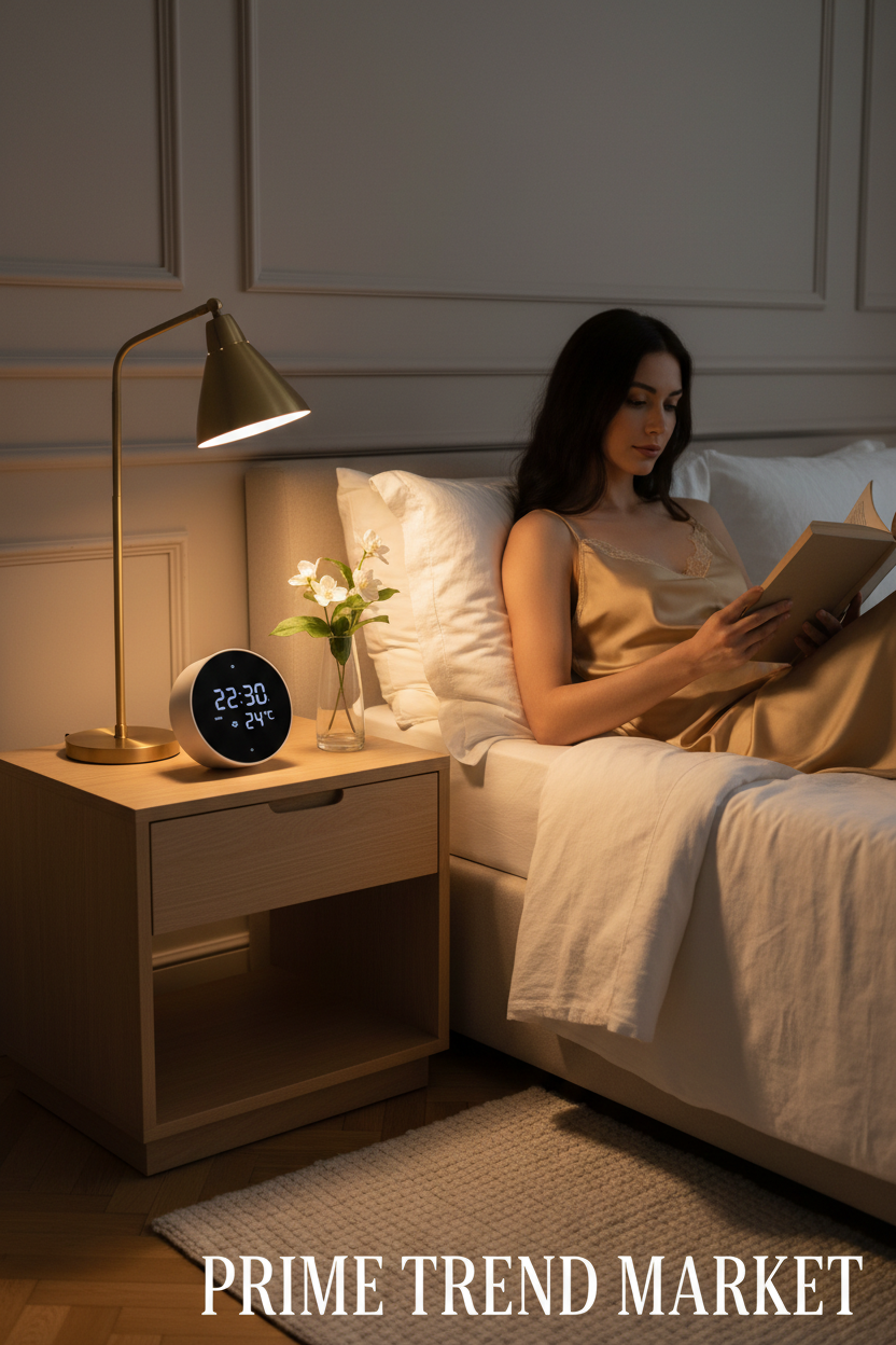Bedside Pro Bundle | 5-in-1 Alarm Clock Wireless Charger + LED Desk Lamp Wireless Charger — Prime Trend Market