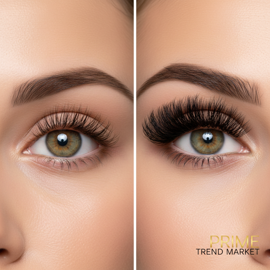 Magnetic False Eyelashes — No Glue, Easy Application | Reusable Natural Look Lashes — Prime Trend Market