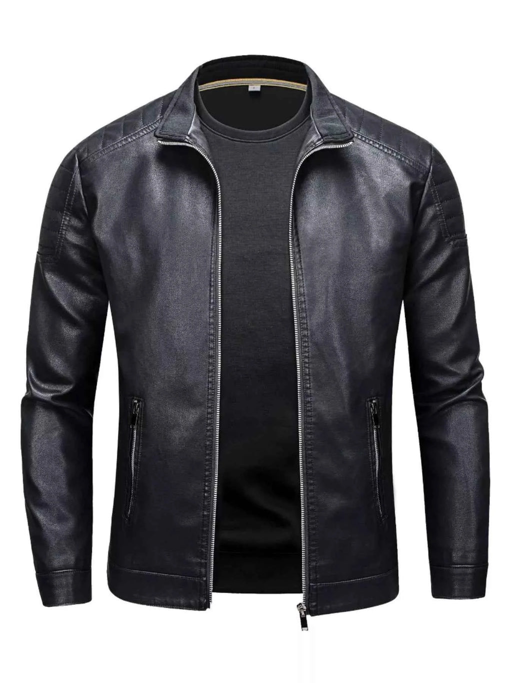 Men’s Long-Sleeve Zip-Front Jacket
