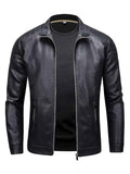Men’s Long-Sleeve Zip-Front Jacket