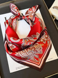 Vintage Paisley Silk Scarf