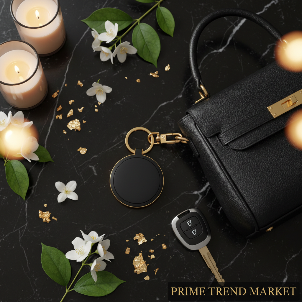 Luxury Smart Bluetooth Tracker — Find My Compatible | Anti-Lost Tag for Pets, Keys & Bags — Prime Trend Market