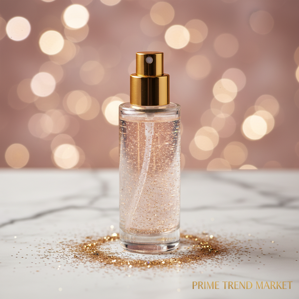 Body Glitter Spray — Long-Lasting Shimmer Highlighter for Face, Hair & Skin — Prime Trend Market