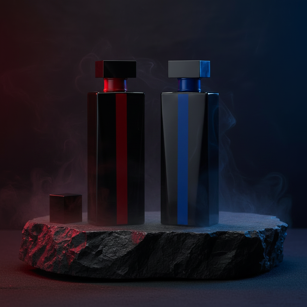 Bold Dark Duo Display