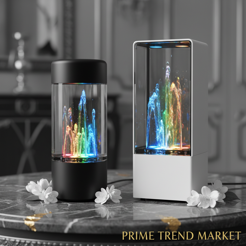 Dancing Water LED Speaker — Color-Synced Fountain Lights & 3D Surround Sound — Prime Trend Market