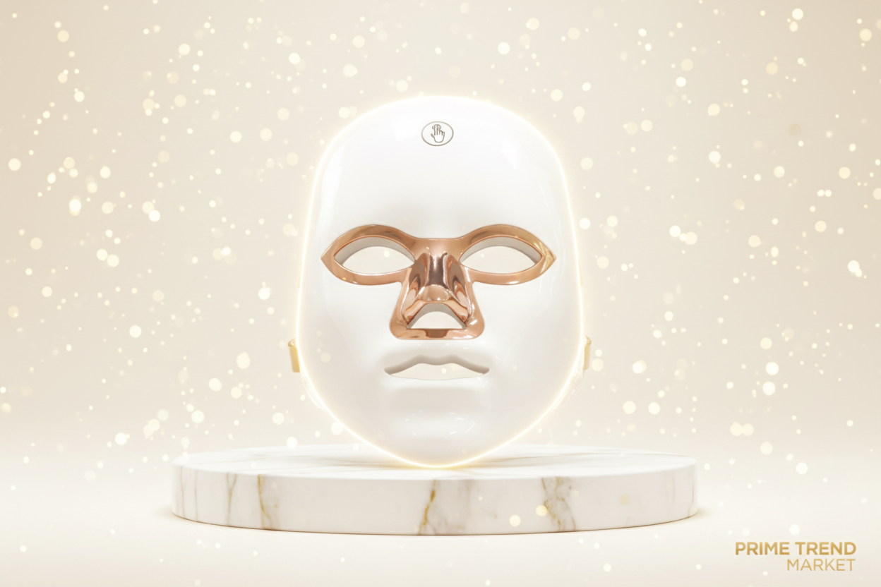 7-Color LED Light Therapy Face Mask | Rechargeable Photorejuvenation Beauty Instrument — Prime Trend Market